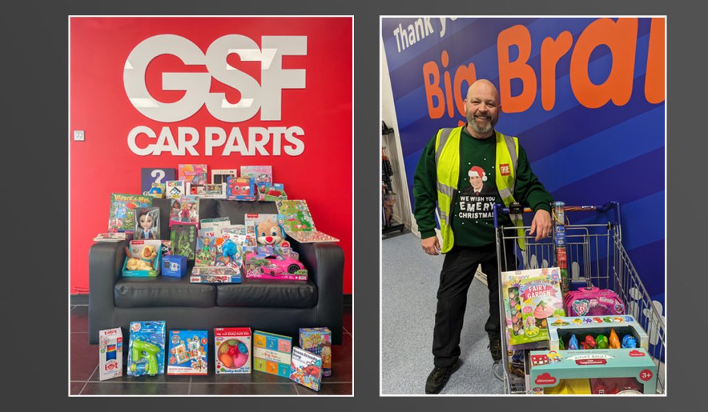 19/12/23: GSF Car Parts delivers on charity Christmas toy drive
