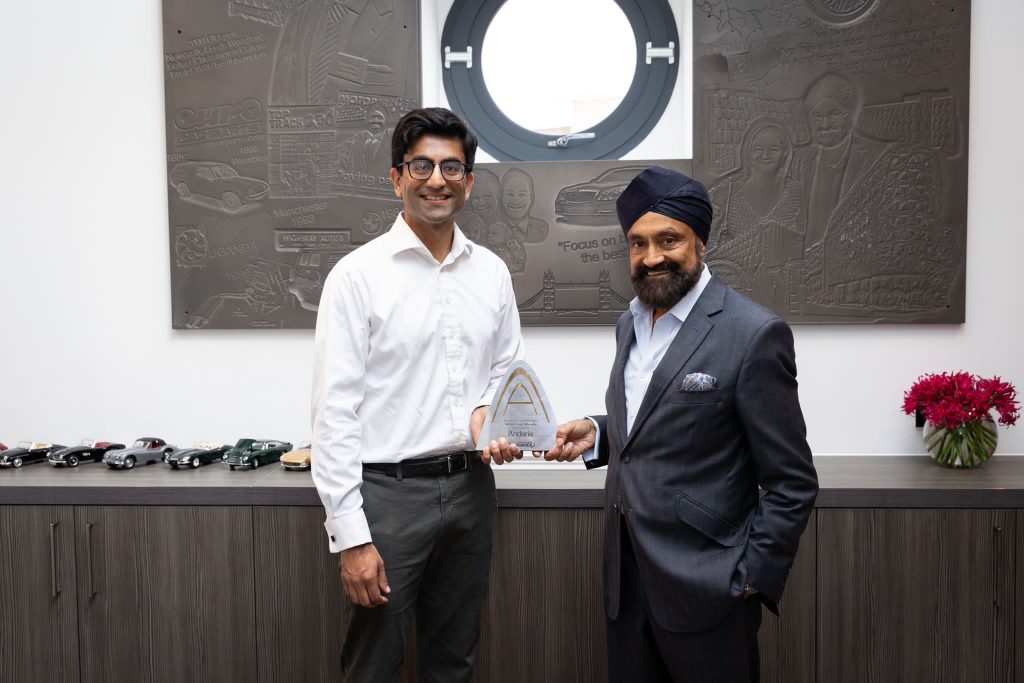 GSF Chairman Sukhpal Ahluwalia awarded Asian Business Person of the Year