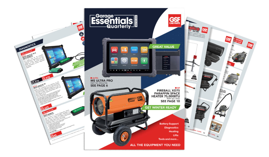 GSF publishes winter edition of Garage Essentials catalogue, transitions to quarterly format range