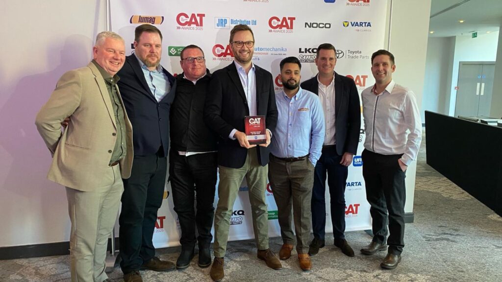 GSF Car Parts named Motor Factor Chain of the Year at CAT Awards 2025