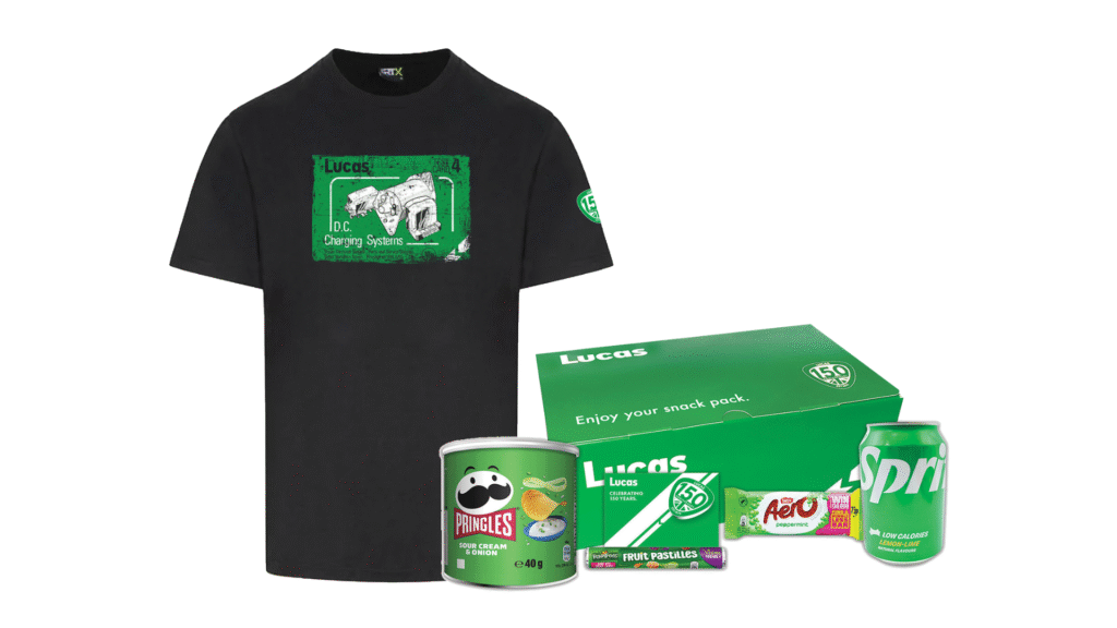 GSF Car Parts launches Lucas snack pack promotion to celebrate 150 years of the brand 