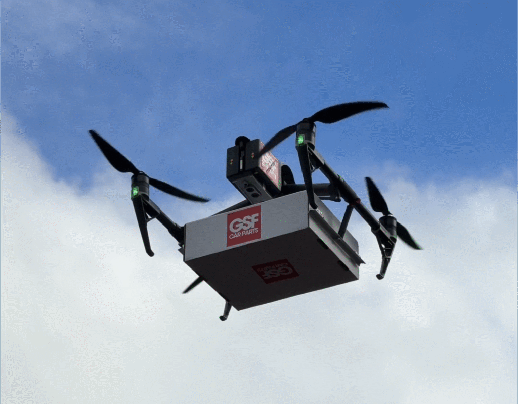 GSF takes to the skies with concept drone delivery service 