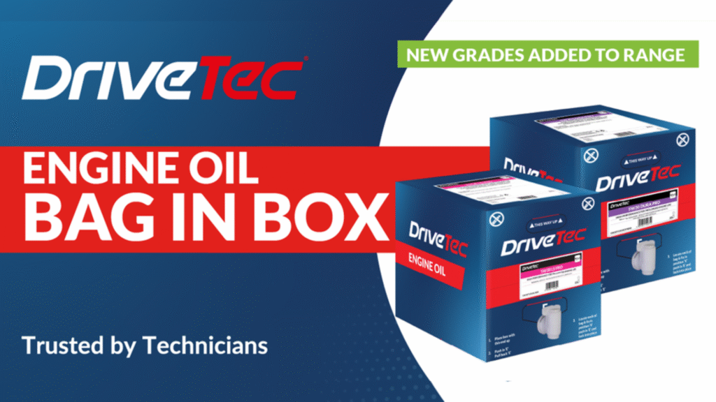 DriveTec expands Bag-in-Box oil range with six new grades