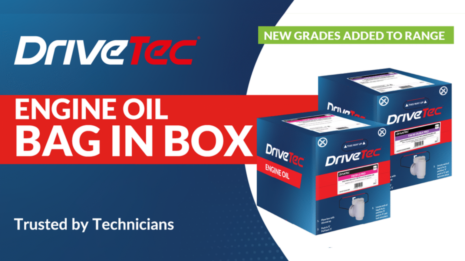 GSF Group | DriveTec expands Bag-in-Box oil range with six new grades ...