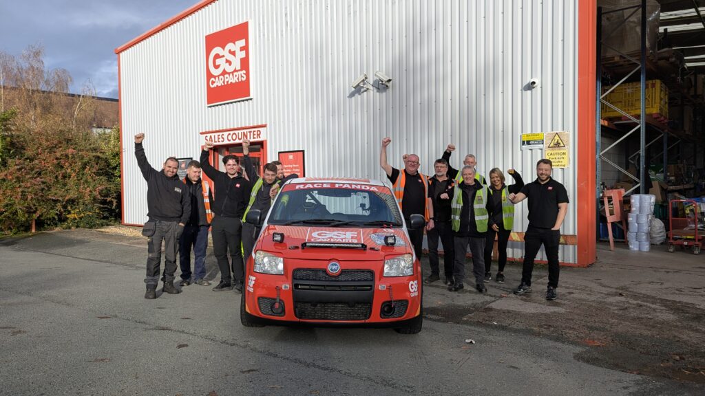 Race Panda team receives GSF Car Parts backing for Race of Remembrance 