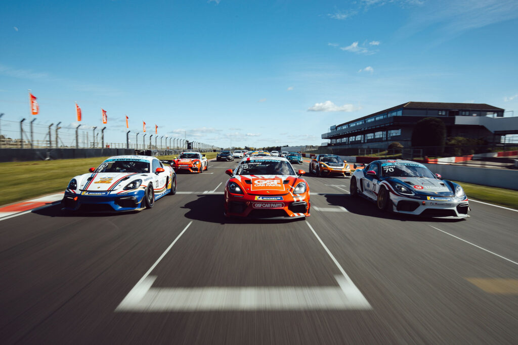 GSF Car Parts opens VIP motorsport hospitality to customers with Porsche Sprint Challenge programme